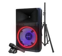 GEMINI GSP-L2200PK: UNLEASH THE ULTIMATE 15" BLUETOOTH PARTY SPEAKER DYNAMIC LED