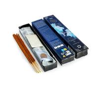 Gemini Honey White Sage Incense Set With Tiger Eye & Horoscopes