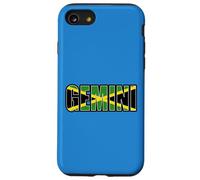 Gemini Jamaican Horoscope Heritage DNA Flag Case for iPhone SE (2020) / 7/8