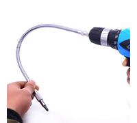 Gemini_mall 1/4" Flexible Extension Screwdriver Drill Bit Shaft Holder Connecting Link for Electronic Drill Screwdriver 200mm / 7.87"
