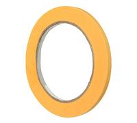 Gemini_mall® 1 Roll 10mm x 50m Masking Tape DIY Painting Decorating Garage Bodyshop Craft Tape All Purpose Tape, Residue Free, (10mm x 50m, Yellow)