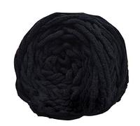 Gemini_mall® 100% Acrylic Soft Thick Chunky Yarn Knitting Yarns Wool 100g, Black