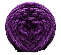 Gemini_mall® 100% Acrylic Soft Thick Chunky Yarn Knitting Yarns Wool 100g, Dark Purple