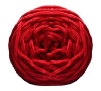 Gemini_mall® 100% Acrylic Soft Thick Chunky Yarn Knitting Yarns Wool 100g, Dark Red