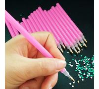 Gemini_mall® 10pcs DIY Diamond Painting Embroidery Tools Diamond Sticky Pens Drill Pens Nail Art Rhinestones Dotting Pens