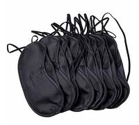 Gemini_mall® 10pcs Soft Travel Sleep Rest Eye Shade Sleeping Mask Sleep Mask Cover Blinder Aid Eyemask