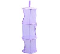 Gemini_mall® 3 Shelf Hanging Storage Net Kids Toy Organizer Bag Bedroom Wall Door Closet