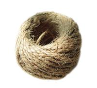 Gemini_mall® 30M 1 Roll Natural Jute Twine Hemp Pope Arts Crafts Garden Twine Industrial Packing Materials String for Gardening Applications