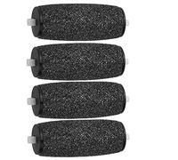 Gemini_mall® 4 Pieces Extra Rough Pedicure Rollers Replacements Roller for Velvet Smooth Pedi Electric