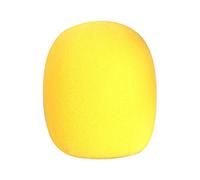 Gemini_Mall® 45mm Foam Microphone Windshield Mic Cover,Yellow