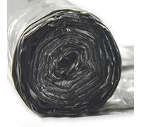 Gemini_mall® 50 Bags/Roll Disposable Waste Bin Liners Bin Bags Garbage Trash Waste Bags (Black)