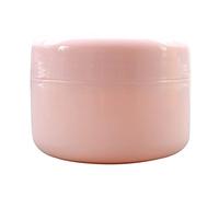 Gemini_mall® 5pcs Empty Plastic Makeup Jars Pots Travel Face Cream/Lotion/Cosmetic Containers (100ml, Pink)