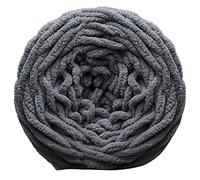 Gemini mall® Acrylic Soft Thick Chunky Yarn Knitting Yarns Wool 100g Dark Grey