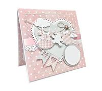 Gemini_mall® Baby Clothes Metal Cutting Dies DIY Scrapbooking Embossing Paper Cards Stencil for Greeting Cards/Invitations Decoration
