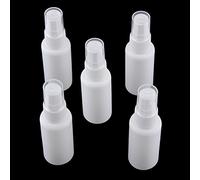 Gemini_mall Beauty White Plastic Atomiser - Empty Spray Bottle, 30 ml - Pack of 5 Bottles