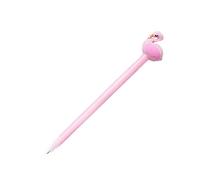 Gemini_mall® Creative Cute Flamingo Gel Ink Pen Gel Pens Kawaii School Office Stationery Supplies 0.5mm Point (Pink)