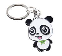 Gemini_mall® Cute Cartoon Panda Keyring Keychain Bag Handbag Hanging Key Ring Xmas Gift (#1)
