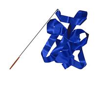 Gemini_mall® Dance Ribbon Rhythmic Gymnastic Ribbon for Kids, Baton Twirling, Dancing Streamers (Blue)