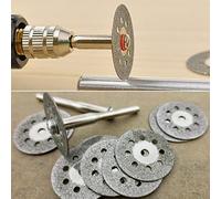 Gemini_mall® Diamond Cutting Disc Kit - 22 mm, 12-Piece Set