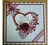 Gemini_mall® Flower Heart Metal Cutting Dies Stencils DIY Scrapbooking Album Paper Card Embossing Craft Dies (Heart Cutting Dies)