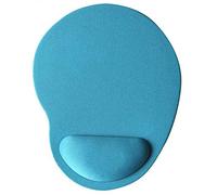 Gemini_mall Gaming Mouse Mat Silicone Wrist Support Mouse Pad Non-Slip Smooth Covering, Ergonomic Design, Wrist Rest Pad Suitable for Computer Laptop Games Office Working Sky Blue