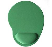Gemini_mall Gaming Mouse Mat Silicone Wrist Support Mouse Pad Non-Slip Smooth Covering, Ergonomic Design, Wrist Rest Pad Suitable for Computer Laptop Games Office Working Green