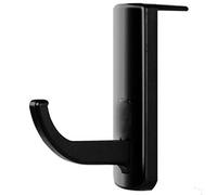 Gemini_mall® Headphone Headset Hanger Monitor Stand Holder Headset Stick-on Hook (Black)