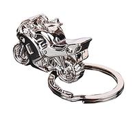 Gemini_mall® Men's Gift Motorcycle design Pendant Charm Key Chain Key Fob Key Ring Solid Alloy (Motorcycle)
