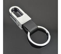 Gemini_mall® Men's Gift PU Leather Keyring Keychain Car Key Chain Ring Key Fob ( Randomly Selected Colour)