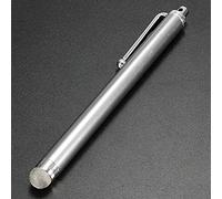 Gemini_mall® Metal Mesh Tip Universal Capacitive Stylus Pen Touch Screen Pen for for Apple iPad,iPhone,iPod,Tablet,Samsung Galaxy, LG&HTC (Silver)