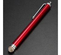 Gemini_mall® Metal Mesh Tip Universal Capacitive Stylus Pen Touch Screen Pen for for Apple iPad,iPhone,iPod,Tablet,Samsung Galaxy, LG&HTC (Red)