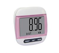 Gemini_mall® Mini LCD Run Step Pedometer Walking Distance Calorie Counter (Pink)