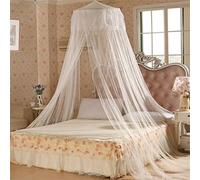 Gemini_mall® Mosquito Net Bed Canopy Fly Insect Net Protection, White, 8.5m x 2.5m, Light and Airy
