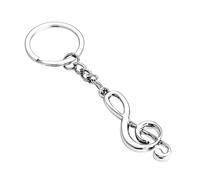 Gemini_mall® Musical Note Charm Keyring Keychain Key Chain Key Holder Funny & Creative Gift