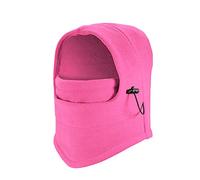 Gemini_mall Neck Warmer Ski Hat, Double Layers Thermal Warm Fleece Thicken Balaclava Hood Full Face Cover Mask Winter Wind Proof Stopper Hat Neck Warmer For Outdoors Snowboarding Ski Motorcycle