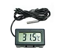 Gemini_mall® New Fish Tank Water Aquarium LCD Digital Thermometer (Black)