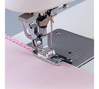 Gemini_mall® Overlock Overedge Overcasting Sewing Machine Presser Rolled Hem Foot Tool