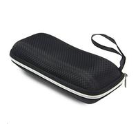 Gemini_mall® Portable Zip up Closure Hard Glasses Case Sunglasses Storage Box (Black)