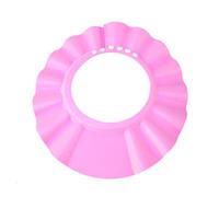 Gemini_mall Safe Shampoo Shower Bathing Protection Bath Cap Soft Adjustable Visor Hat for Toddler, Baby, Kids, Children Pink