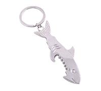 Gemini_mall® Shark Shape Bottle Opener Keyring Keychain Key Ring Keyfob for Gift