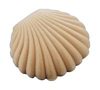 Gemini_mall Shell Shape Velvet Earring Pendant Necklace Jewellery Display Storage Case Xmas Gift Box