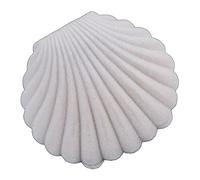 Gemini_mall Shell Shape Velvet Earring Pendant Necklace Jewellery Display Storage Case Xmas Gift Box