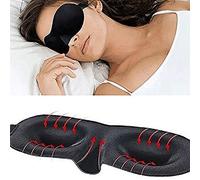Gemini_mall® Sleep Mask,Eye Mask,Skin-Friendly Sleeping Mask with Ajustable Comfortable Strap for Men Women
