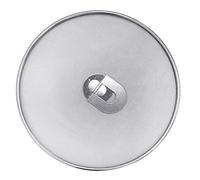 Gemini_mall Stainless Steel Splatter Screen, Splatter Screen for Frying Pan Hot Oil Splash Guard Frying Pan Lid Cover Grease Splatter Guard for Cooking & Frying 25cm/10inch