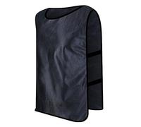 Gemini_mall® Training Bibs/Vests Sports Bibs Football Soccer Rugby Sports Bibs 13 Colours & 2 Sizes (Black, Adult Size (63cm x 43cm))