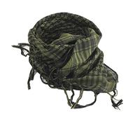 Gemini_mall Unisex Scarf Cotton Military Style Tactical Desert Shemagh Army Green