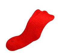 Gemini_mall® Women Winter Warm Thick Soft Fluffy Thermal Sleep Bed Socks Ladies Red