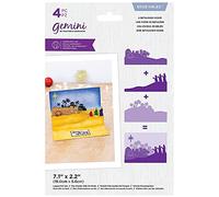 Gemini Metal Die Set Christmas Scene Edge'ables - A Bethlehem Scene, Silver, One Size (GEM-MD-EDG-BESC)