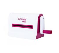 Gemini Midi Manual Die Cutting & Embossing Machine For Scrapbooking, Card Making And Crafting - 6" x 9" Opening Plate Size