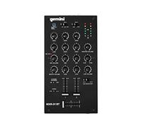 Gemini mixer (MXR-01BT) | 2-channel Bluetooth DJ mixer - adjustable crossfader curve - mic & headphone controls - all-metal